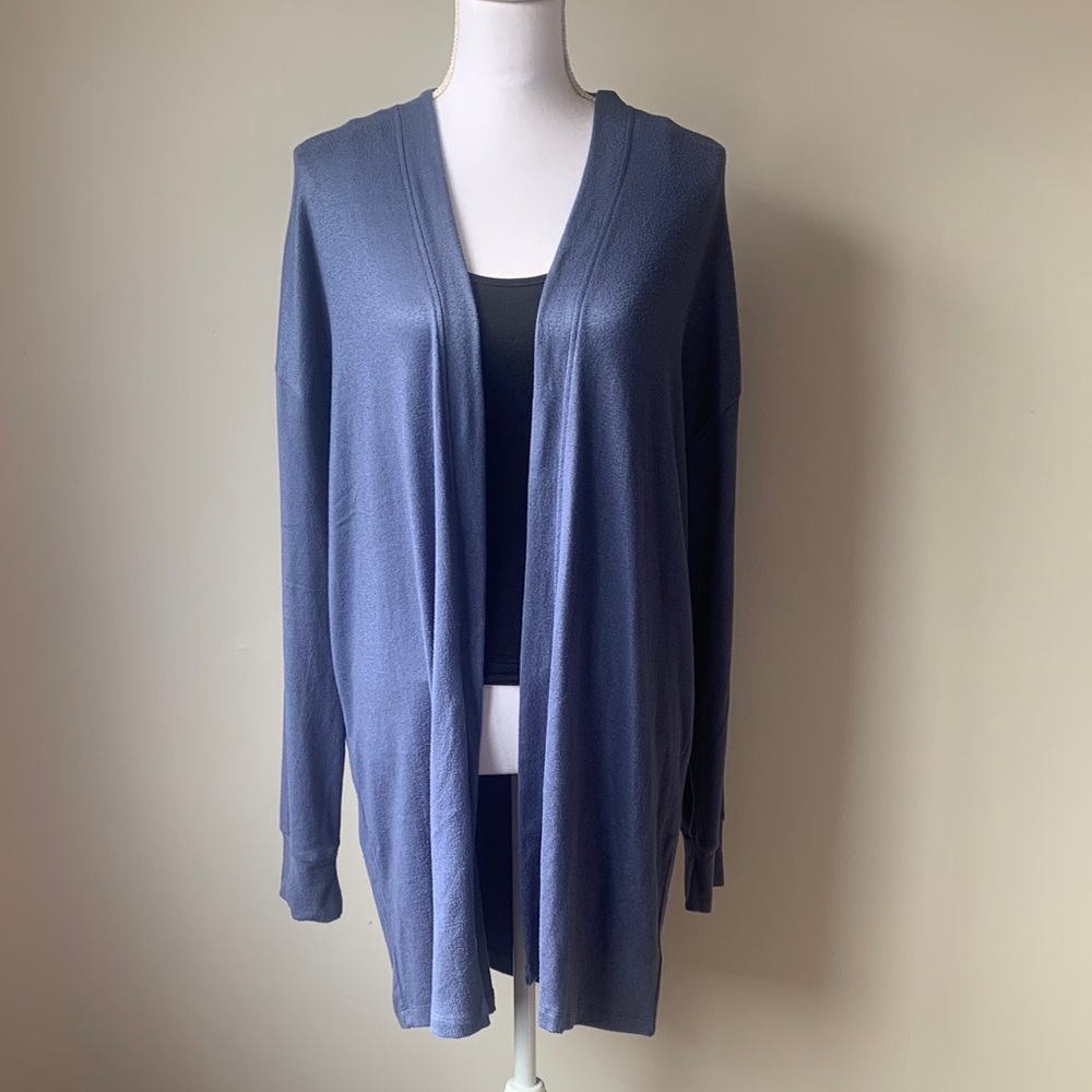 NWT Sunday Brunch Blue Sweater Sz L